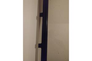 glazen binnendeur in metalen frame