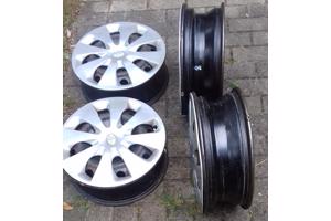 Stalen velgen 4 x plus wieldoppen