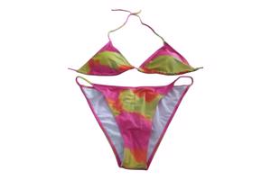 3 delig Bikini set roze geel XXL