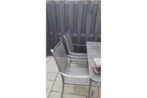 Tuinset van gietijzer