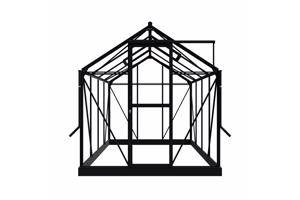 Tuinkas  Mary II zwart VG 3mm
