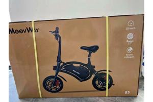 Moovway E-bike B3 - Elektrische fiets - Zwart