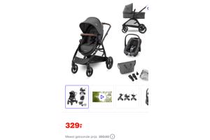 Gratis afhalen in Ter Aar, Maxi Cosi Zelia Trio 3 in 1 kinderwagen!