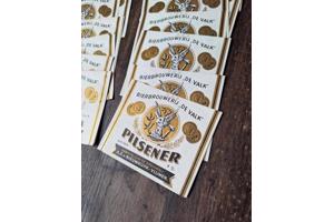 250 Pilsener & 250 Oud Bruin Bier Etiketten