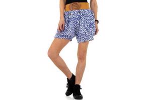 Metrofive korte broek blauw wit L/XL