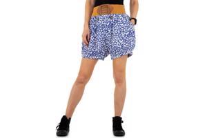 Metrofive korte broek blauw wit L/XL