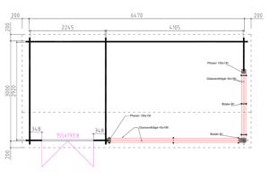 NIEUW  Blokhut G6734K