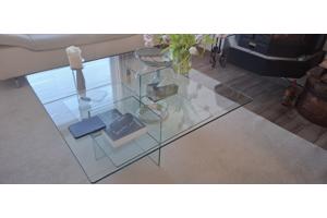 glazen salontafel