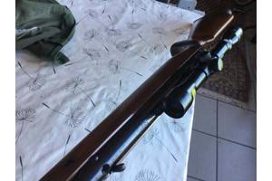 zeer mooie diana 50 4.5 mm met richt kijker