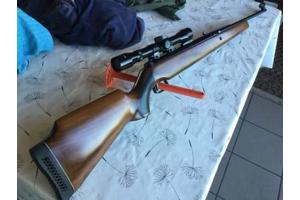 zeer mooie diana 50 4.5 mm met richt kijker