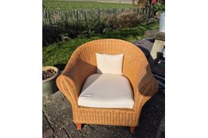Ikea Nyhus rotan of rieten stoel of fauteuil