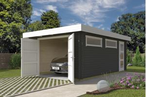 NIEUW Modern houten garage Canberra