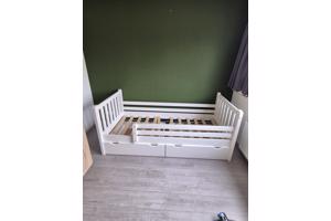 Wit Houten Kinderbed 90x200