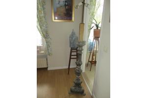 Kandelaar in Tin zonder Kap