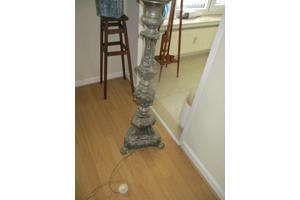 Kandelaar in Tin zonder Kap