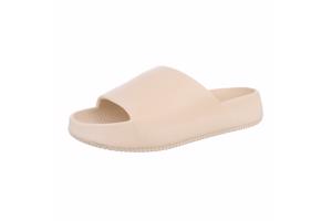 Slippers effen beige 44