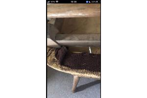 3 eiken houten stoelen