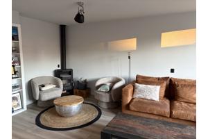 Cognac kleur bank