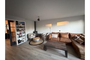Cognac kleur bank