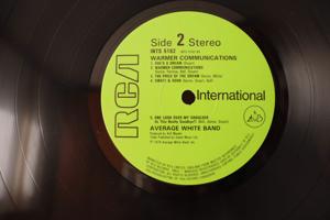 Average White Band Warmer Communications  Label: RCA  1978