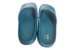 Heren slippers effen groen 42
