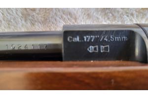 HW77 4.5mm mk1 met nog het mooie hout