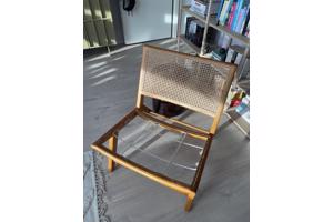 Rotan webbing stoel