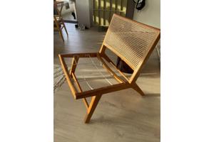 Rotan webbing stoel