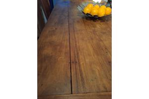 Hoge teakhouten eethoek