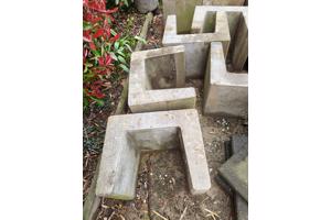 10 U-elementen (categorie stenen, tegels)