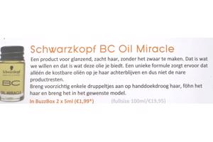 Mini, 2x Oil en Bamboo UV+, haarversiering en tenenspreider