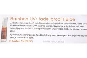 Mini, 2x Oil en Bamboo UV+, haarversiering en tenenspreider