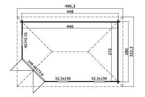 NIEUW Blokhut Edinburgh 2