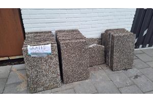 27 stuks 40x60 grindtegels