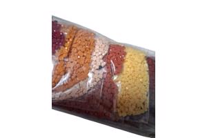 nr 47 Diamond painting Olifanten ananas 50x40cm (vierkant)