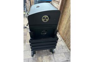 Central Park houtskoolbarbecue Angus III incl. beschermhoes