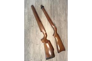 Twee kolven, een linkshandige kolf en Ruger 10/22 kolf