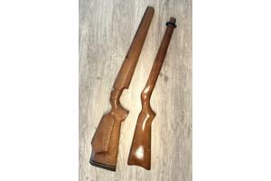 Twee kolven, een linkshandige kolf en Ruger 10/22 kolf