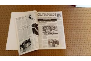 Boek over geschiedenis Olympische Spelen