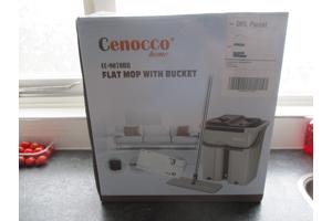 Cenocco Vlakke Mop met Emmer