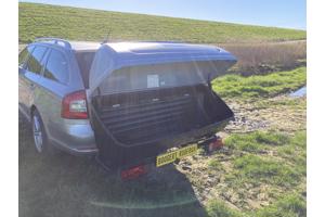 Trekhaakkoffer trekhaakbox 420 liter te huur