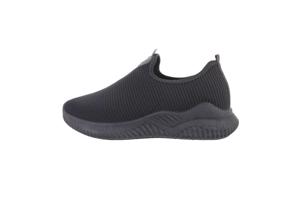 J107 Dames instap sneakers donkergrijs 43 (valt als 42)
