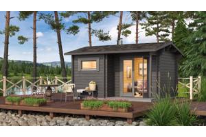 Saunahuis Juuka 40 mm