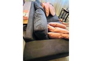 donker grijs bankstel