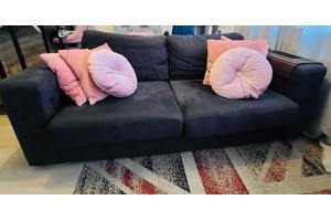 donker grijs bankstel