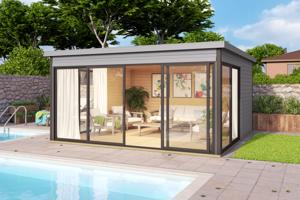 NIEUW Modern tuinhuis Domeo 5 Set