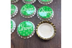 50 stuks Kroonkurk Wilson Citroen Limonade