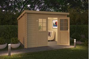 Blokhut Nadia 275x230 Onbehandeld vuren