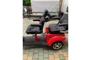 Duo Scootmobile Vita Care 1000 Rood