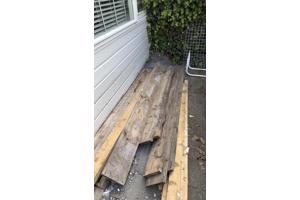 Potdeksel planken en steigerhouten planken